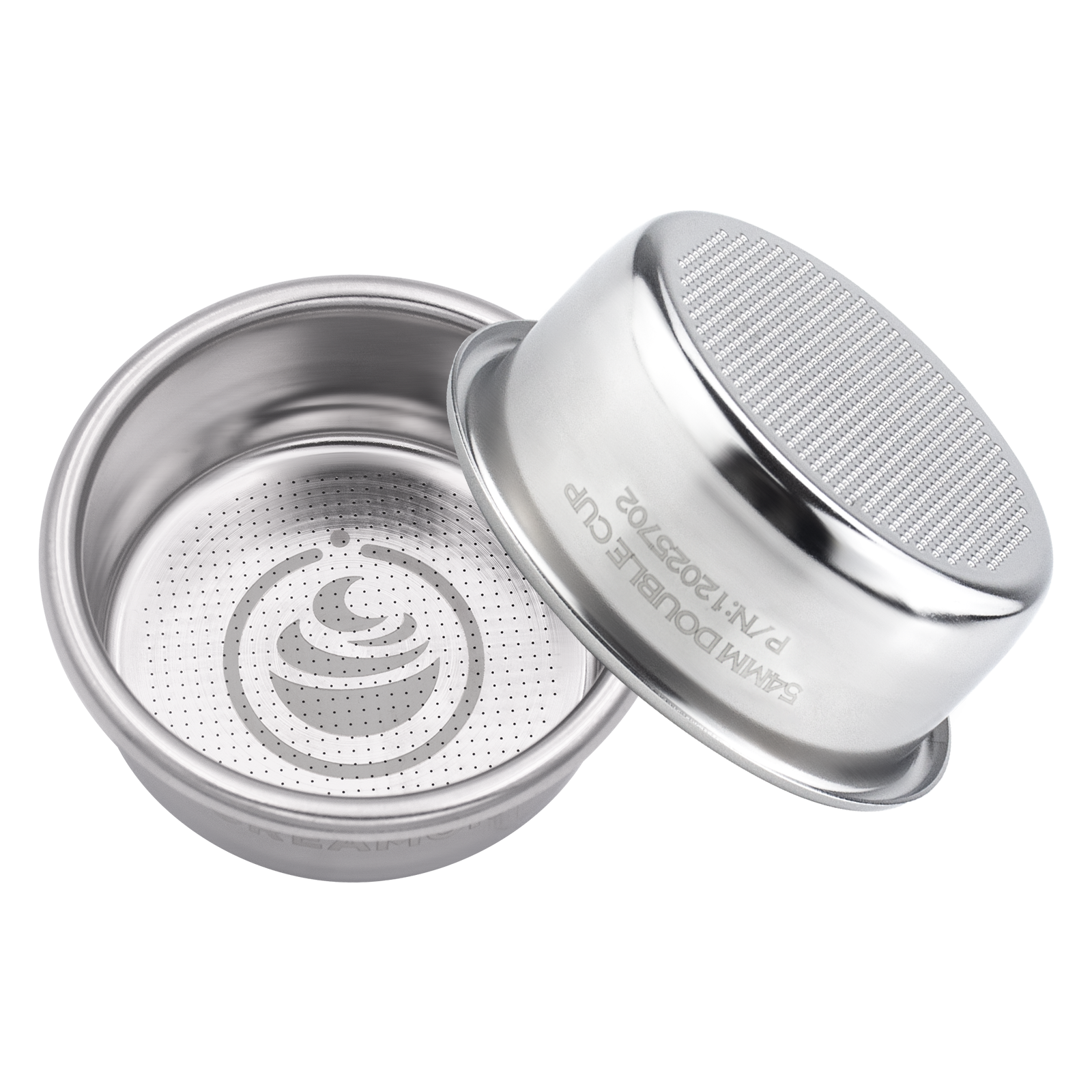 Creamore Performance Series™ 54mm Basket – Double (Single Wall, Spouted)