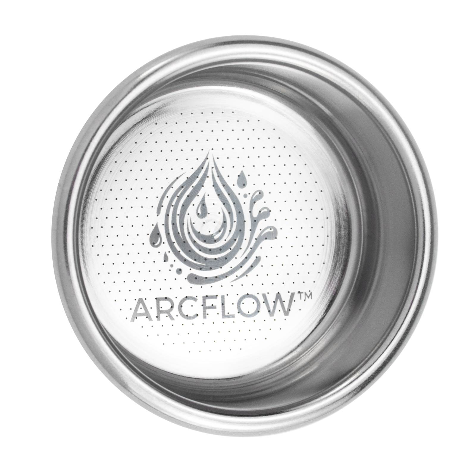 Creamore Arcflow Series™ 54mm Convex Espresso Basket