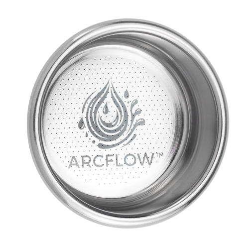 Creamore Arcflow Series™ 54mm Convex Espresso Basket