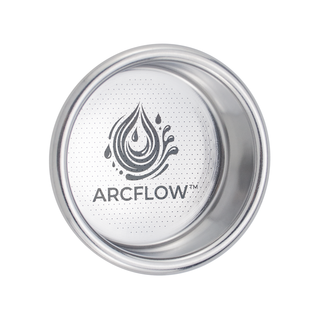 Creamore Arcflow Series™ 58mm Convex Espresso Basket
