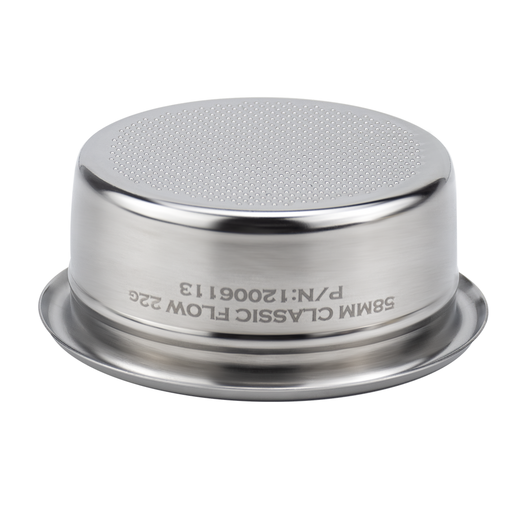 Creamore Performance Series™ 58mm Espresso Basket - 22g Basket for Balanced High-Dose Extractions