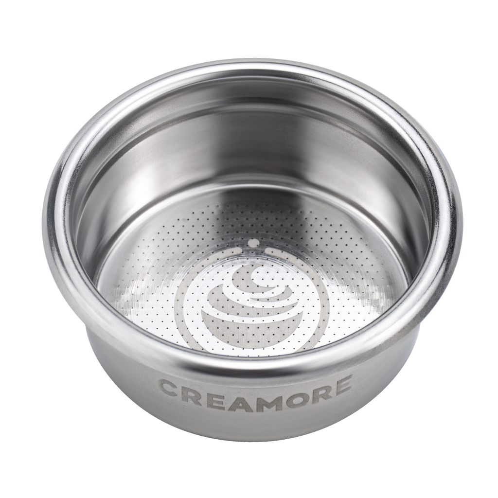 Creamore Performance Series™ 58mm Espresso Basket - 22g Basket for Balanced High-Dose Extractions