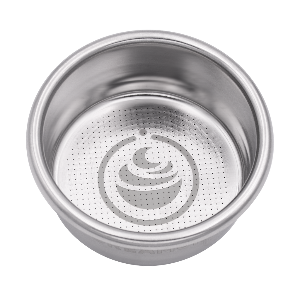 Creamore Performance Series™ 54mm Basket – Double (Single Wall, Spouted)