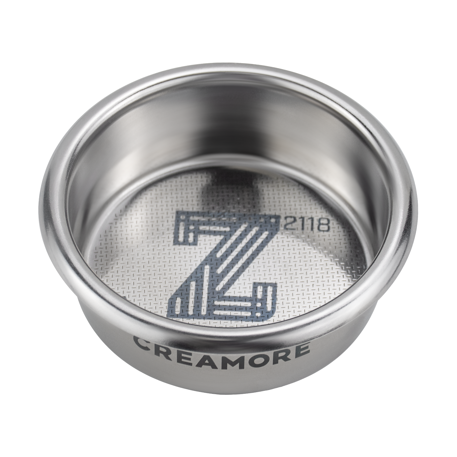 Creamore Z-2118 Series™ 58mm Espresso Basket - 18g Basket for High-Extraction Clarity