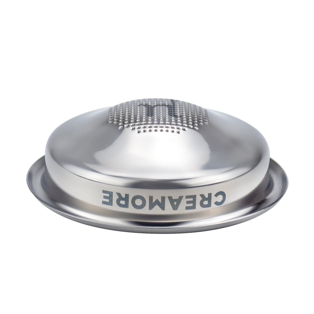 Creamore μ Series™ 58mm Espresso Basket - Ridgeless Basket for Low-Dose Espresso