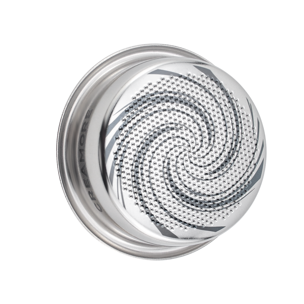 Creamore Arcflow Series™ 58mm Convex Espresso Basket