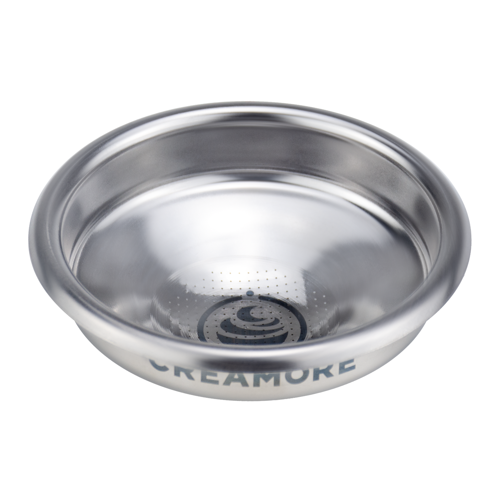 Creamore μ Series™ 58mm Espresso Basket - Ridgeless Basket for Low-Dose Espresso