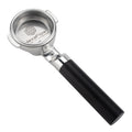 Creamore 58mm lay-flat bottomless portafilter with HexaFlow honeycomb basket