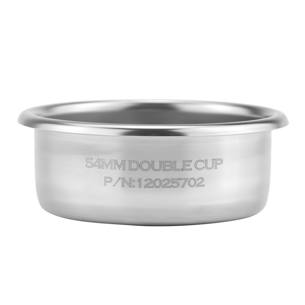 Creamore Performance Series™ 54mm Basket – Double (Single Wall, Spouted)
