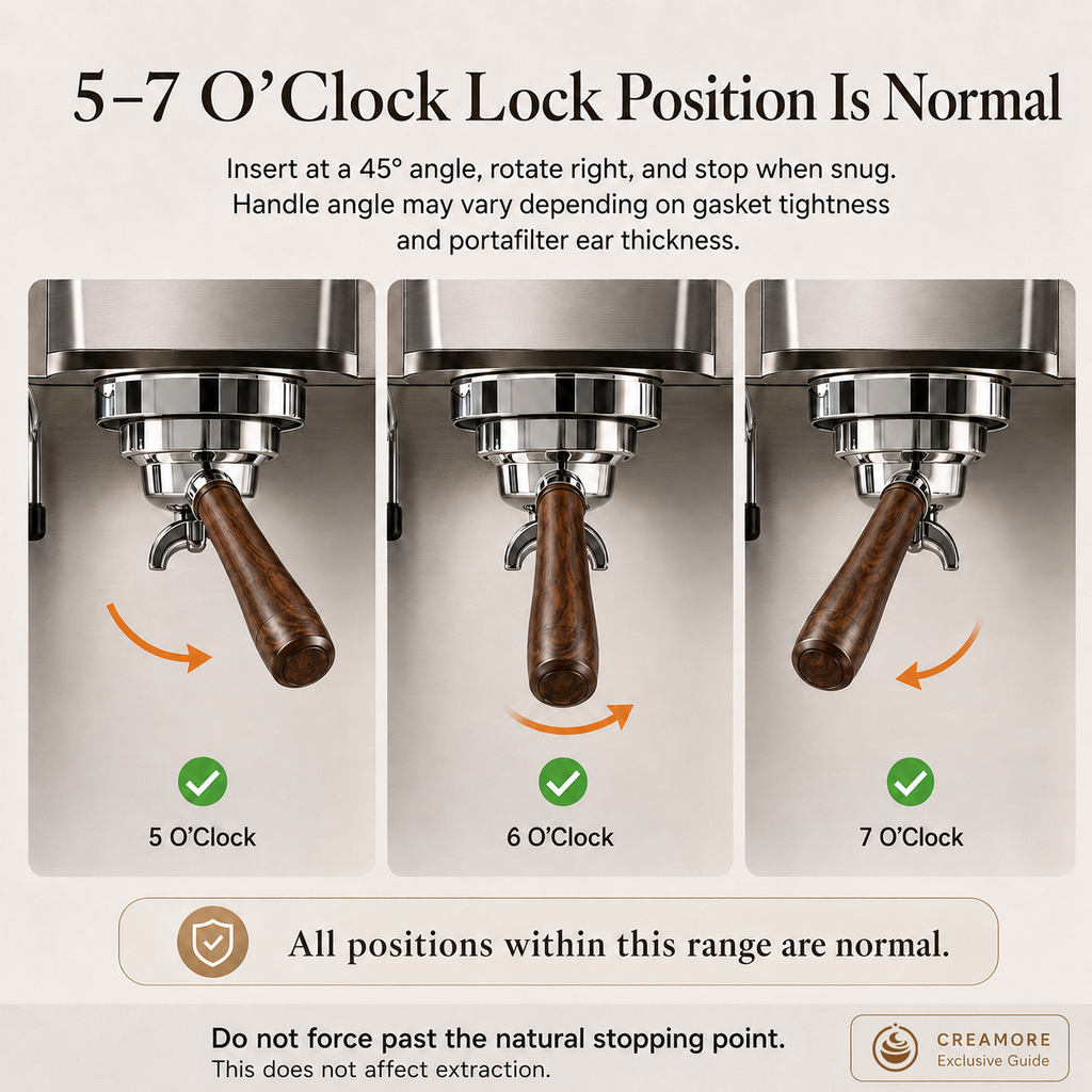 54mm Bottomless Portafilter for Breville Espresso Machines, Detachable Double Spout, 18g Arcflow Filter Basket, Walnut Handle